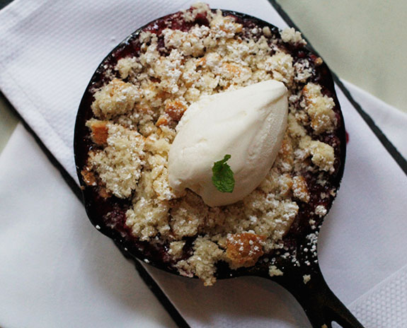 Polo Lounge Berry Cobbler